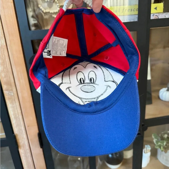 Vintage Disney Parks Mickey Mouse Ears Hat Baseball Cap baby boy toddler 3D - Picture 3 of 8